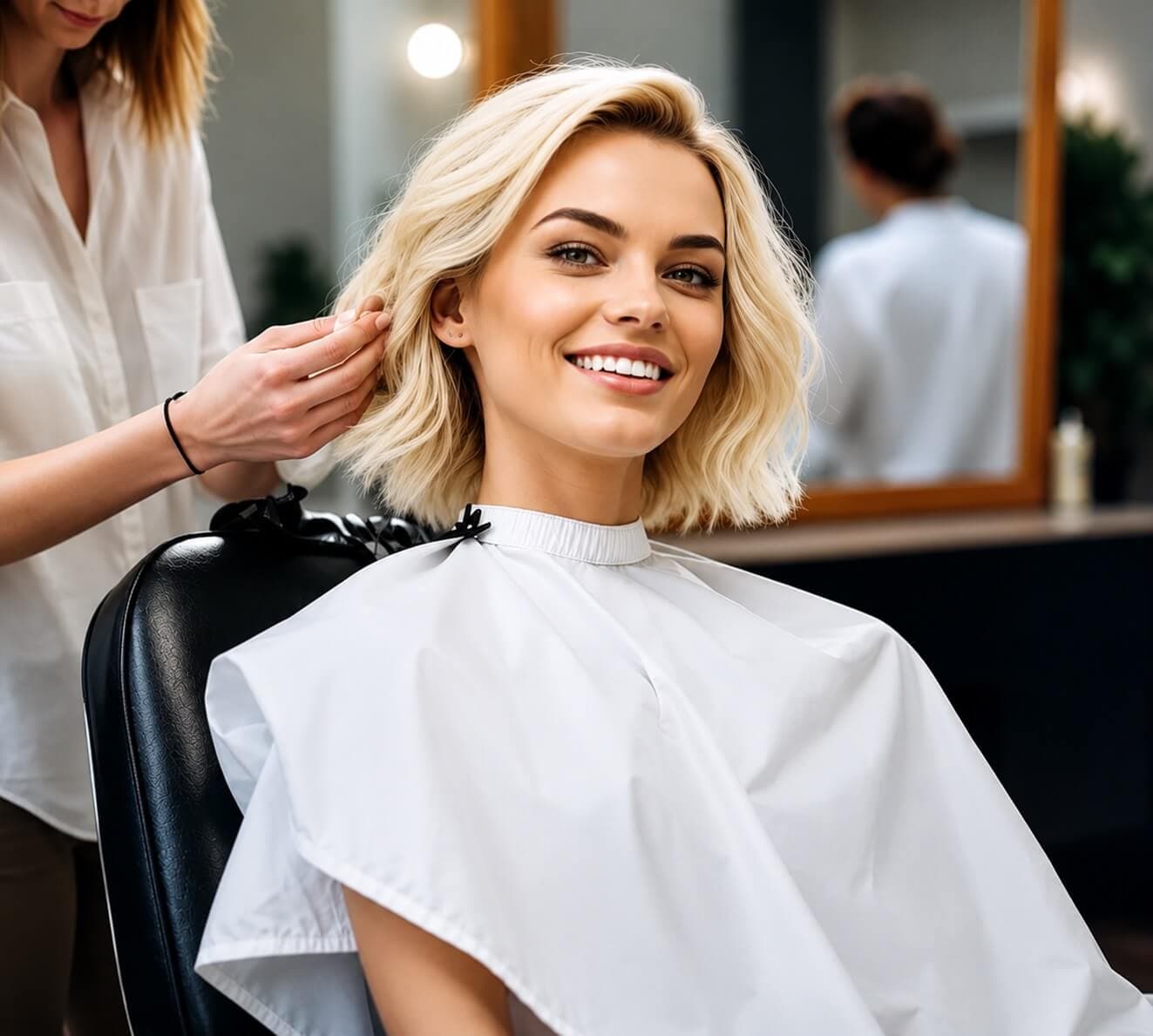 A salon owner representing Australian small business owners